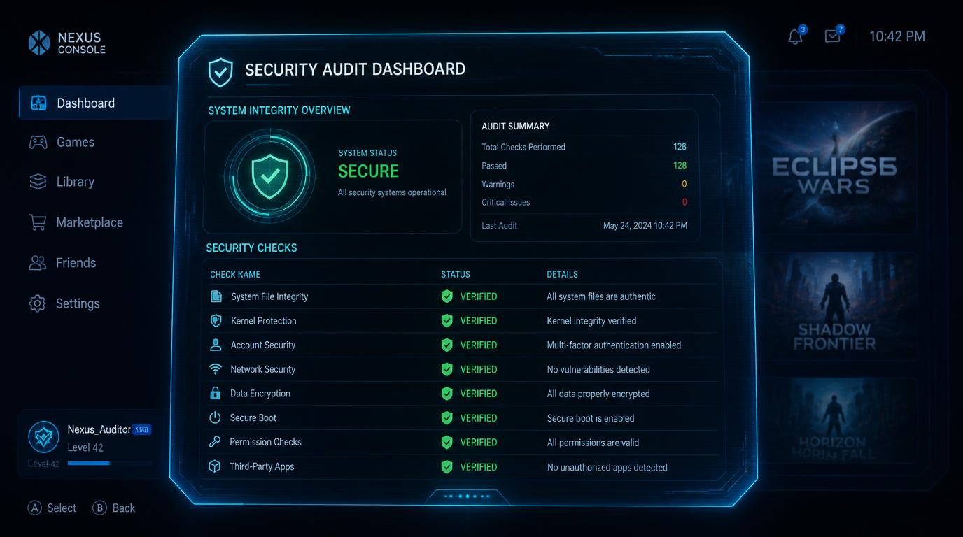 Xbox buyer safety checklist focusing on key legitimacy verification and marketplace escrow protection